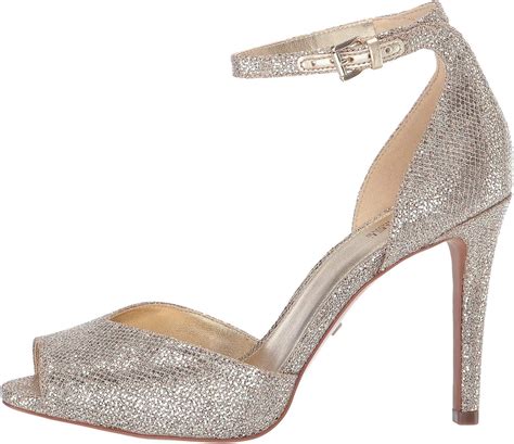 michael kors cambria sandals|Michael Michael Kors Cambria Sandal Silver/Sand Glitter Mesh .